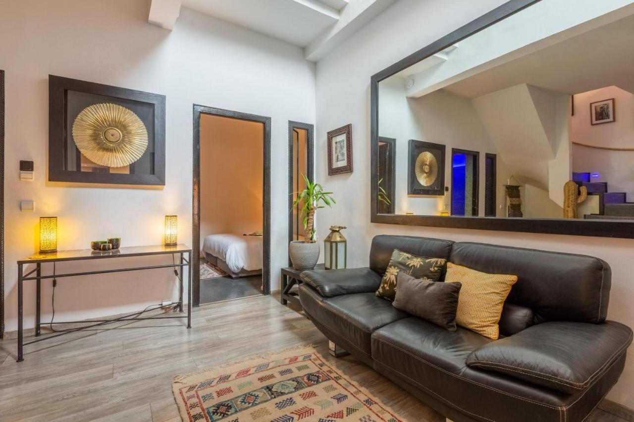 "Le 21", Exclusive Luxury Duplex 400M From Jemaa El Fna Place -Hammam-Jacuzzi-Koutoubia View-Roof Terrace -Speed Wifi Marrakesh Esterno foto