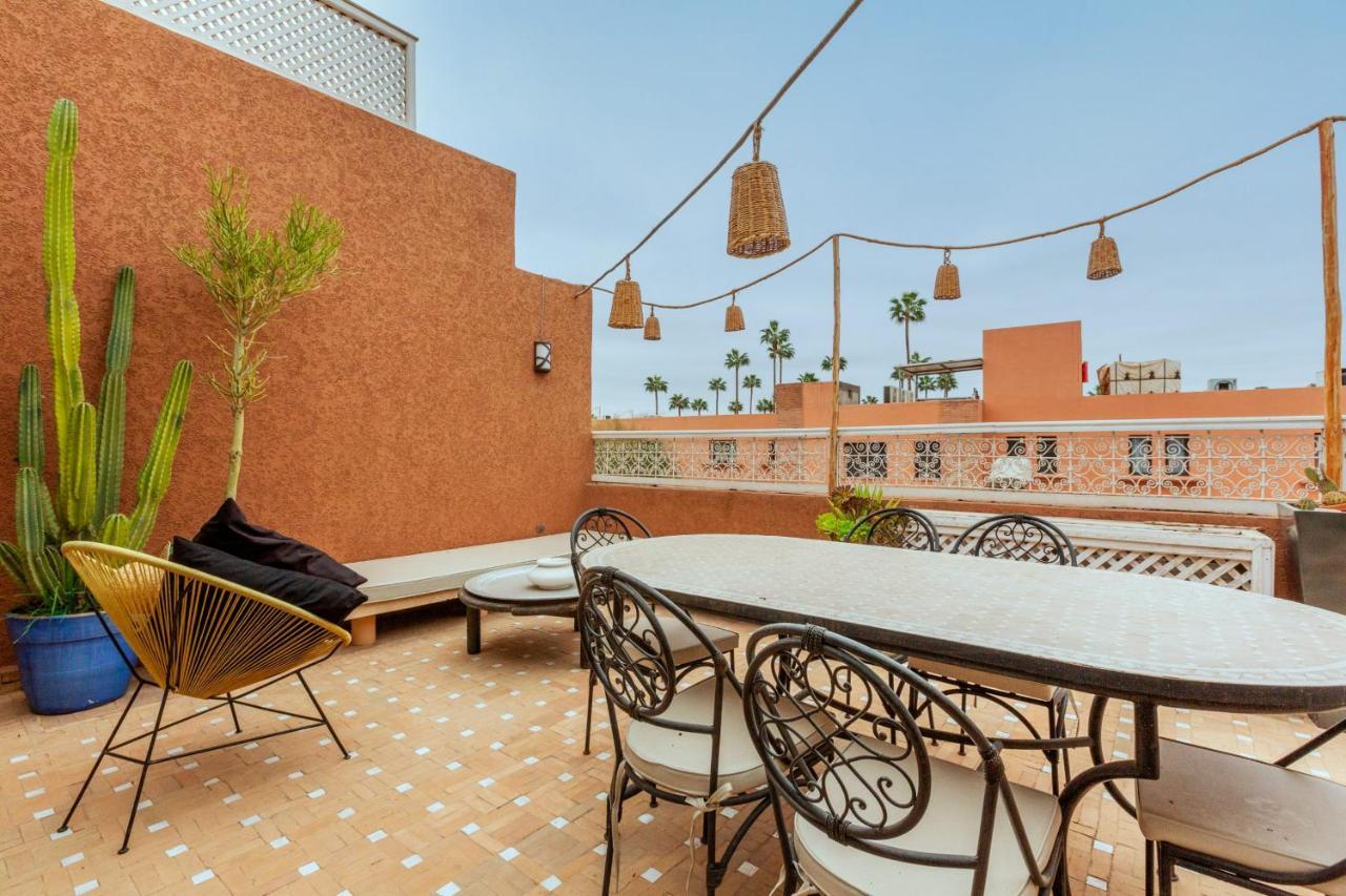 "Le 21", Exclusive Luxury Duplex 400M From Jemaa El Fna Place -Hammam-Jacuzzi-Koutoubia View-Roof Terrace -Speed Wifi Marrakesh Esterno foto