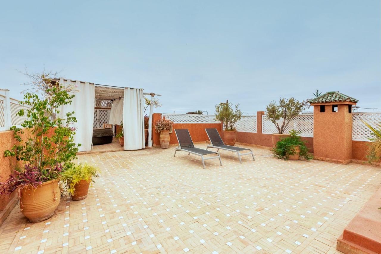 "Le 21", Exclusive Luxury Duplex 400M From Jemaa El Fna Place -Hammam-Jacuzzi-Koutoubia View-Roof Terrace -Speed Wifi Marrakesh Esterno foto