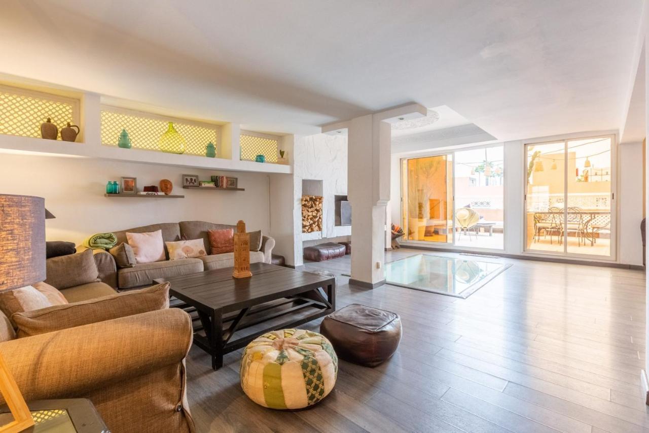 "Le 21", Exclusive Luxury Duplex 400M From Jemaa El Fna Place -Hammam-Jacuzzi-Koutoubia View-Roof Terrace -Speed Wifi Marrakesh Esterno foto